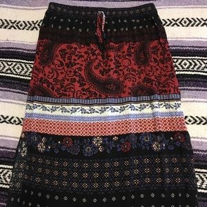Poetry Bohemian Maxi Skirt